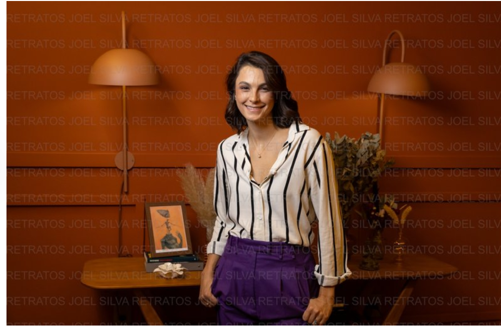 Retrato editorial da Dra. Lara Zancaner Ueta